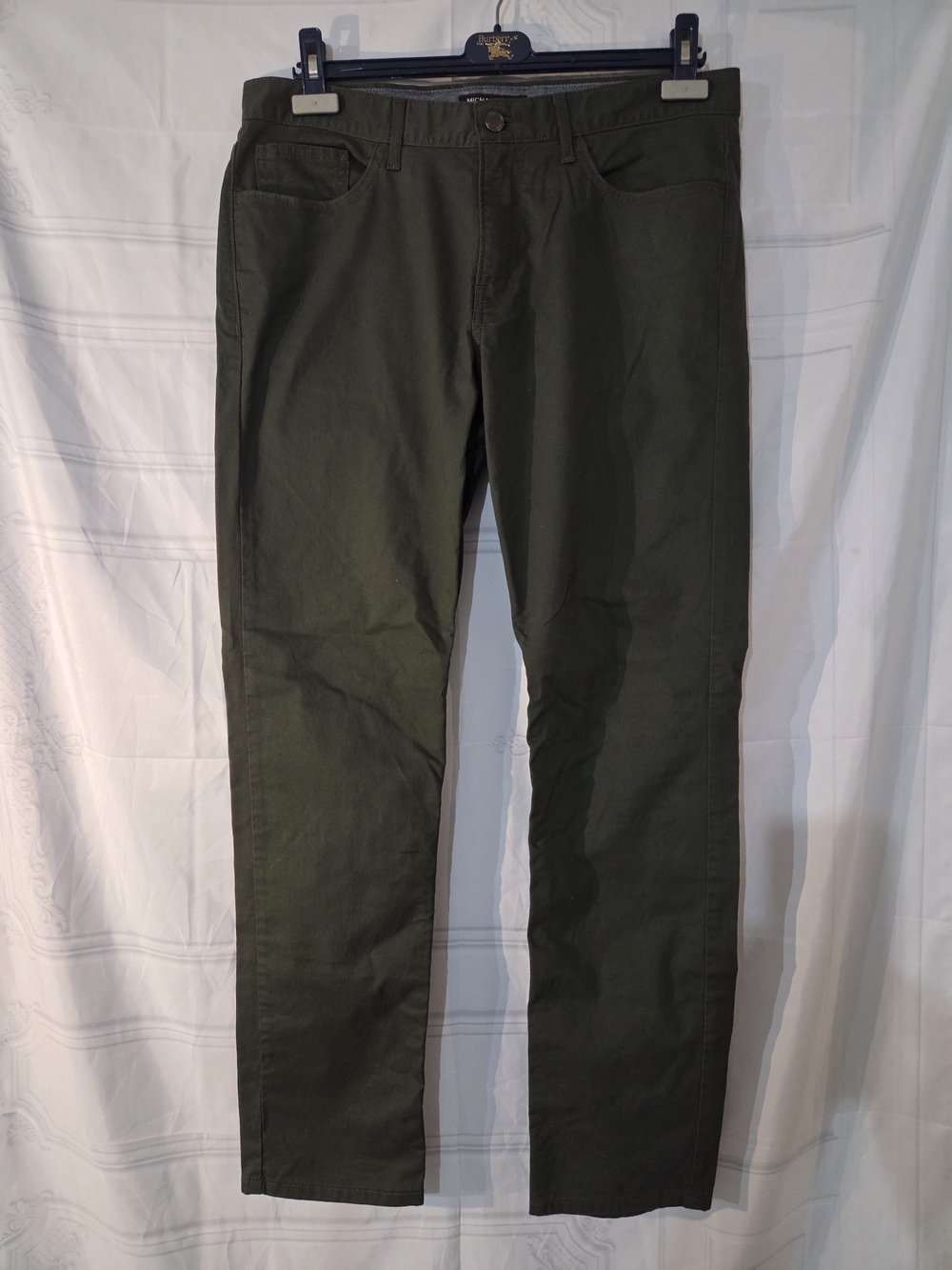 Michael Kors Men's Dark Olive Pants